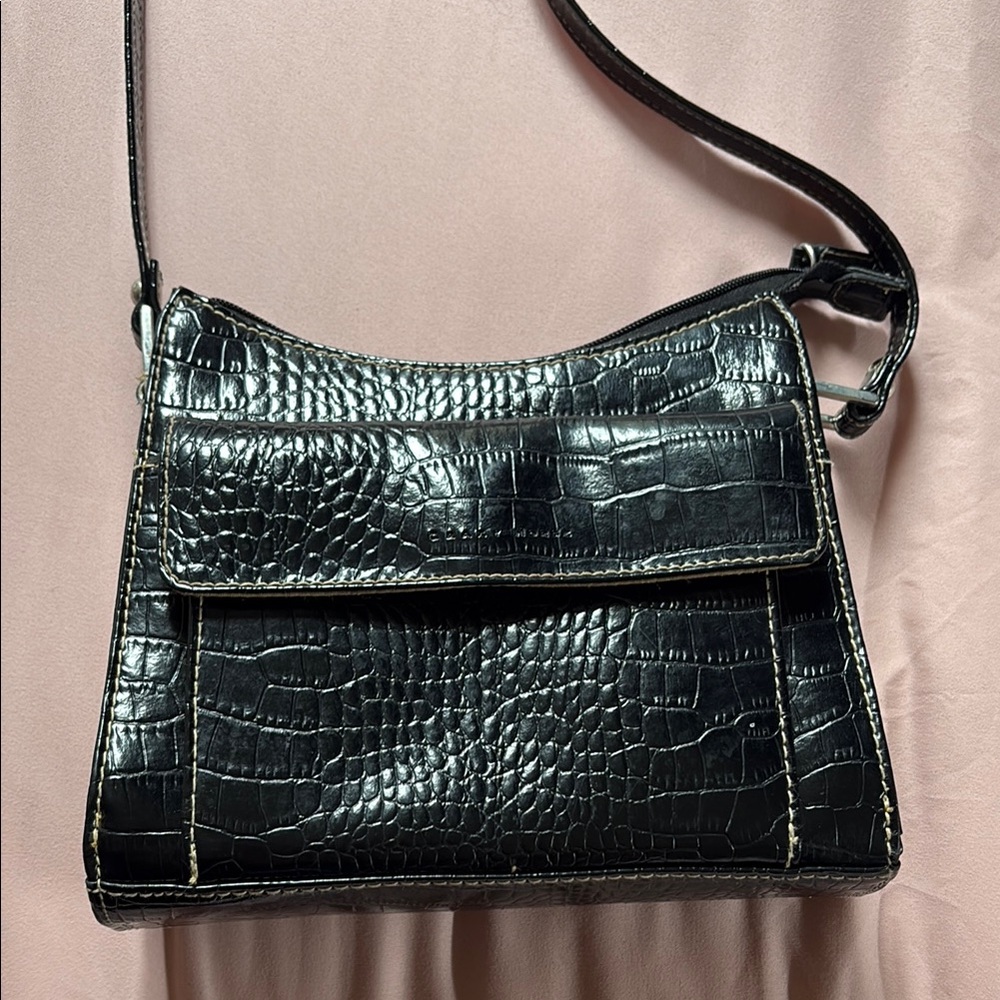 Crazy Horse Liz Claiborne Black Purse